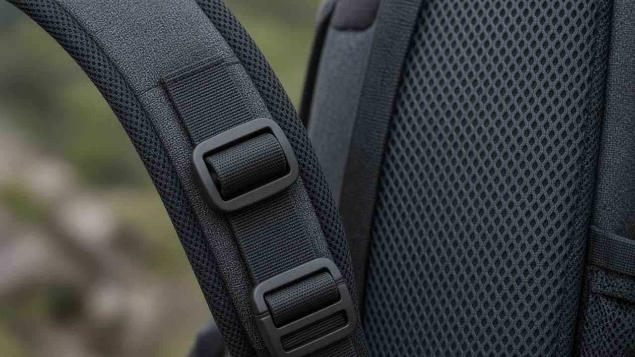 Mochila de aproximación 38 L — Ángulo de detalle de la pieza